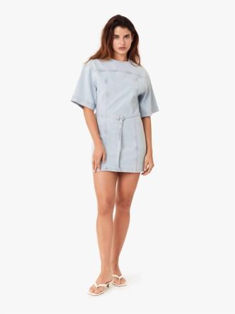 Habitual Belted Mini Dress In Glacier