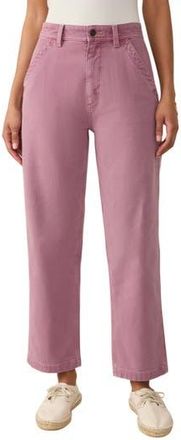 Faherty Dockside Sunwashed Canvas Pants in Weathered Orchid at Nordstrom Rack, Size 26
