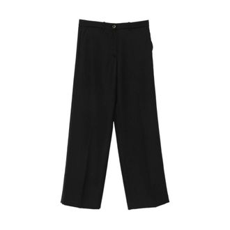 Nine In The Morning Vaqueros de pernera ancha - Trousers - Mujer - Negro - W27