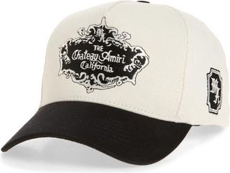 Amiri Chateau Amiri Baseball Cap in Black at Nordstrom