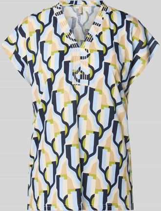 Soyaconcept Blusenshirt aus Baumwoll-Viskose-Mix Modell FELICITY in Hellblau, Gr&ouml;&szlig;e XL