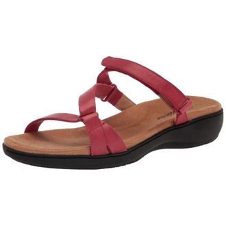 Trotters Raja Red Leather T2108-600 Womens