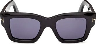 Tom Ford Eyewear Occhiali da sole squadrati FT1154 - Blu