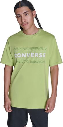 Converse Outlines T-Shirt in Neon Matcha at Nordstrom, Size X-Large
