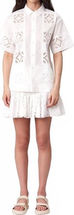 Remain Elsa Shirt In Ivory