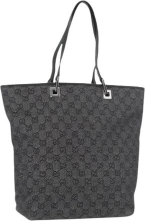 Gucci Pre-owned Tote Bags, female, Black, Size: ONE SIZE Pre-owned Tote Bag