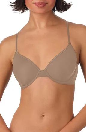 OnGossamer Next to Nothing Underwire T-Shirt Bra in Mocha at Nordstrom, Size 36Dd