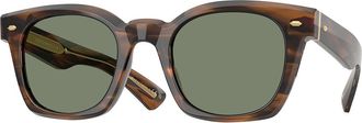 Oliver Peoples OV5498SU Merceaux 179452 Mens Sunglasses Brown Size 50