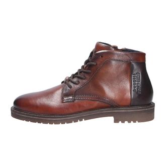 Bugatti Lace-up Laarzen - Heren - Schoenen - Bruin - Maat: 44 EU Leer