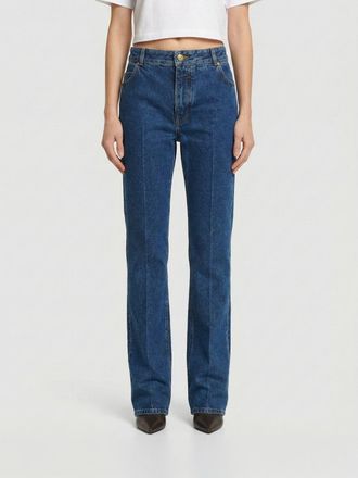 Balmain Jeans Woman color Blue