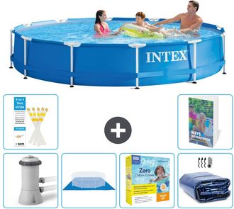 Intex Piscina Con Estructura Redonda - 366x76 Cm - 7-piezas S245