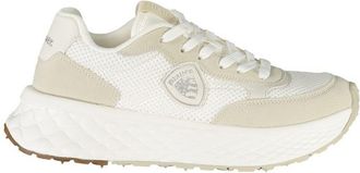 Blauer Womens Cream Sneakers - Ivory - Size EU 37