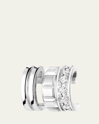 Boucheron White Gold Quatre Radiant Diamond Ear Clip, Single
