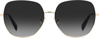Kate Spade New York charli 59mm gradient square sunglasses in Black at Nordstrom Rack