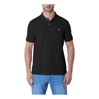 U.S.Polo Association U.S. Polo Assn., Polo Shirts, male, Black, Size: 2XL King Polo