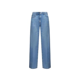 Silvian Heach Dames, Jeans, Blauw, Maat: W28 Katoen