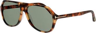 Tom Ford Mens Black Aviator Sunglasses FT0934 53N