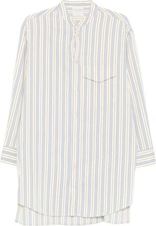 Forte_Forte Camicione Riga Gessata Contemporary Cotton