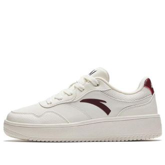 Anta (WMNS) ANTA Skateboarding Series Sneakers White Red 922428010-6