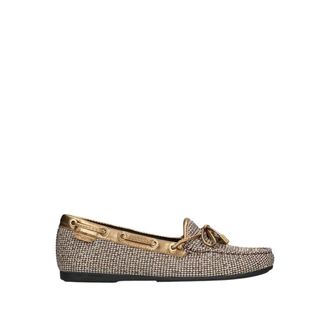 Kurt Geiger Schoenen, Dames, Beige, 38 EU, Leer, Eagle Moccasin
