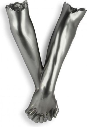 ADM Design-Skulptur Für immer beisammen - Anthrazit