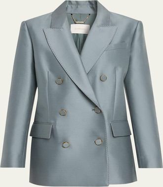 Zimmermann Valiant Double-Breasted Blazer
