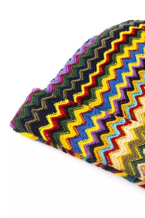Missoni MI-22439 Geometric Chevron Wool Beanie - Multicolor