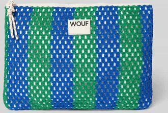 Wouf Kosmetiktasche mit Label-Patch Modell Mistral in Gruen, Größe 1