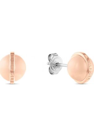 Tommy Hilfiger Womens 2780900 Ladies Earrings - Rose Gold Stainless Steel - One Size