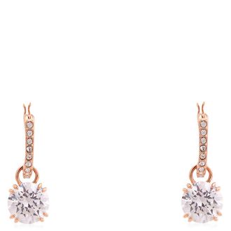 Swarovski Constella Crystal Hoop Earrings