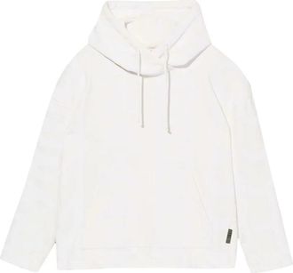 Marc Jacobs Monogram Oversized Casual Hoodie - Dames - Hoodies - Beige - S - Katoen - Hoodies & sweatvesten