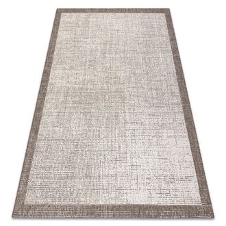RugsX Rugsx - Alfombra De Cuerda Sisal Floorlux 20401 Marco Champ&aacute;n / Gris Pardo Beige 160x230 Cm