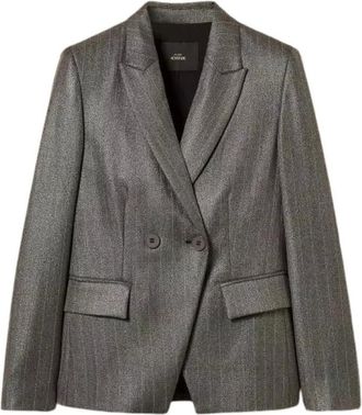 Twinset Blazer Actitude - - Jackets - Donna - Grigio - M