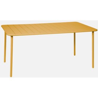 Sweeek Tavolo da giardino in metallo 6-8 posti, 160cm