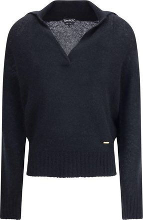 Tom Ford Cashmere Polo Womens Sweater