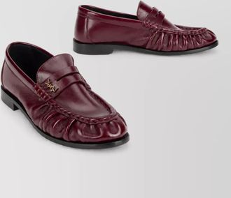 Saint Laurent leather loafers