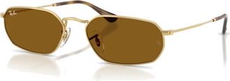 Ray-Ban Rb 3947 Zonnebril - unisex - Zonnebrillen - Geel - 57 MM - Accessoires
