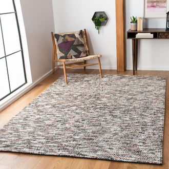 Safavieh Natura Hand Made Area rug, Brown / Ivory Solid / Tonal Style Non-Shedding