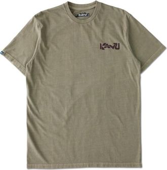 Kavu Cubed T-Shirt f&uuml;r Herren | oliv