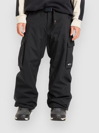 Quiksilver Snow Down Cargo Broek zwart