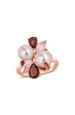 Delmar 7-8.5mm Pink Cultured Freshwater Pearl Ring at Nordstrom Rack, Size 6