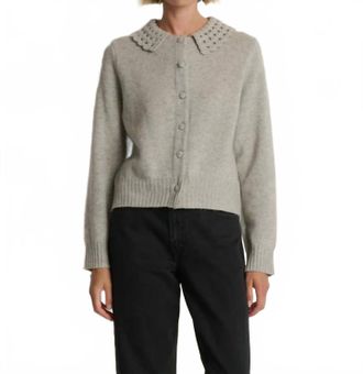 Nation Ltd Addie Cardigan In Heather Grey