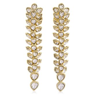 Swarovski Idyllia Mixed Cuts Drop Earrings