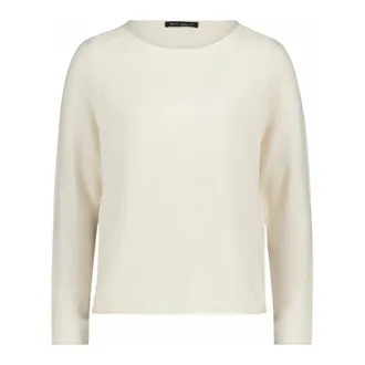 Betty Barclay Ronde hals gebreid - Dames - Truien - Wit - Maat: 2XL