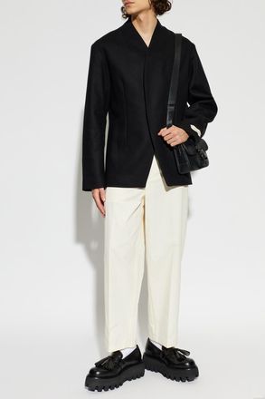 Jacquemus Wool Blazer, Mens, Black