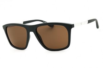 Emporio Armani EA4237 620573 Matte Grey/Aluminum/Brown