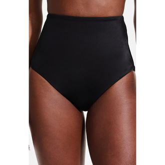 Lands End Slender Lite Ultra High Rise Bottoms in Black at Nordstrom, Size 18