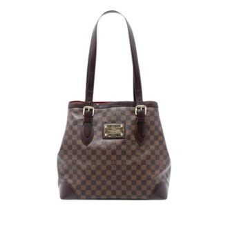 Louis Vuitton Pre-owned Tote Bags, female, Brown, Size: ONE SIZE Pre-owned Leather Tote Bag