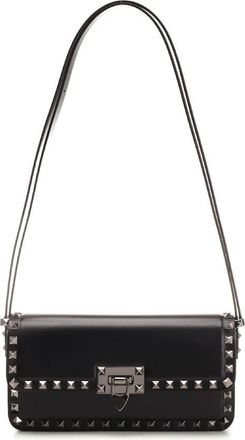 Valentino Garavani Rockstud Foldover Top Shoulder Bag