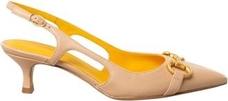 Mara Bini Sandalo Slingback - - Shoes - Donna - Beige - 37 EU